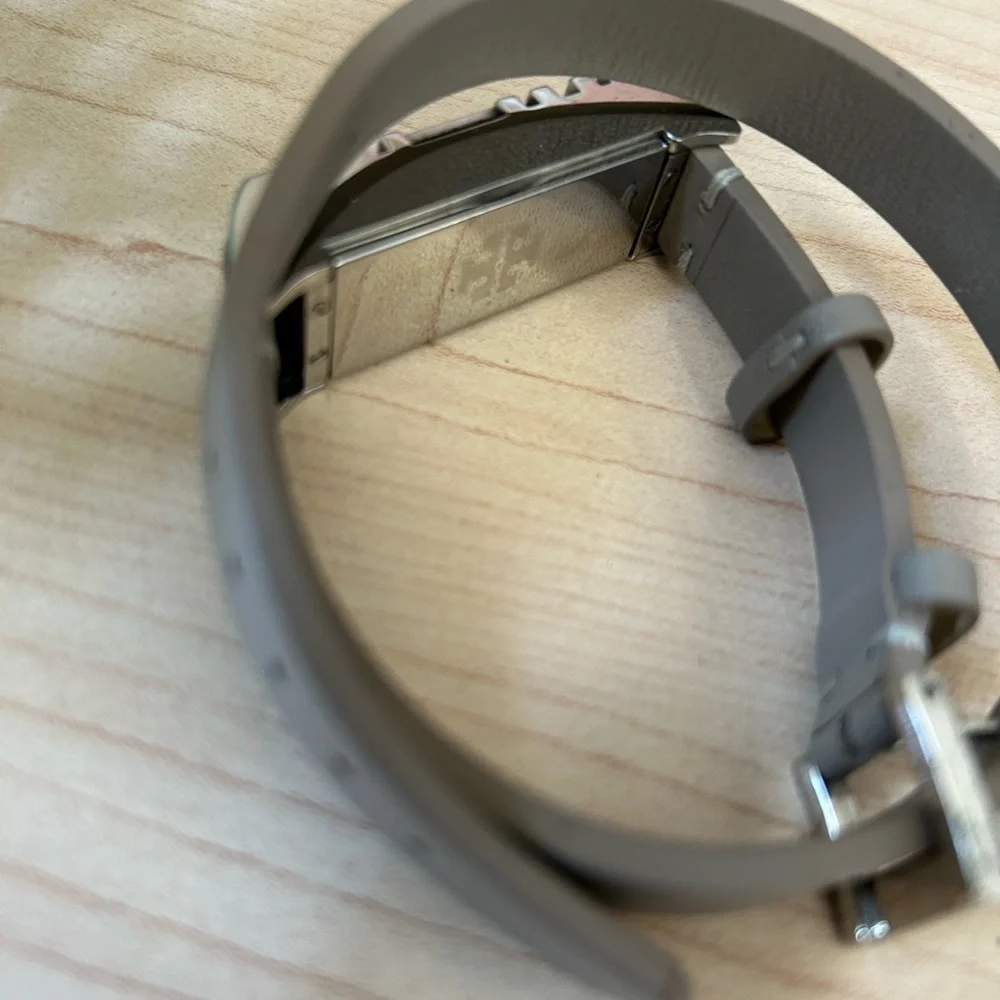 Tory Burch silver logo wrap bracelet - Picture 5 of 5